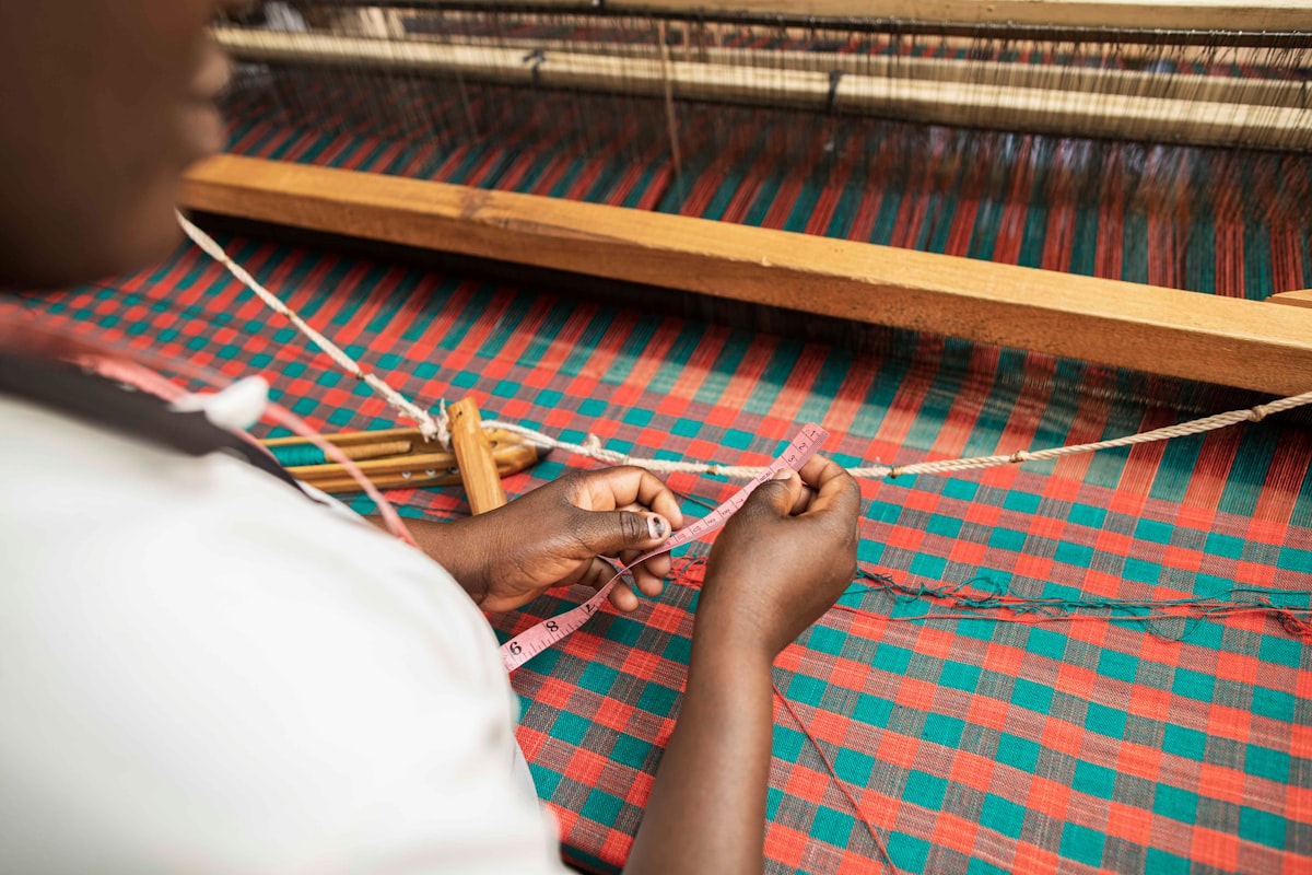 Artisans at a vocational skills training workshop